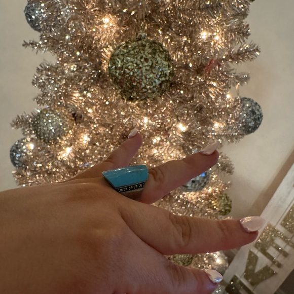 Turquoise Statement Ring - Picture 6 of 8